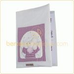 Livre de naissance Souris rose (Sans broderie) - Moulin Roty