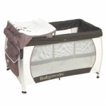 Lit parapluie ''Silver dream'' chocolat et blanc - Babymoov