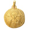 M�daille Christ Byzantin (or jaune)