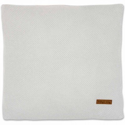Coussin classic gris argent (40 x 40 cm)