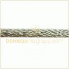 Cordon suppl�mentaire gris pour bracelet 