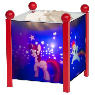 Lanterne magique mon petit poney rouge