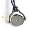 Pendentif Enigma love (Or blanc)