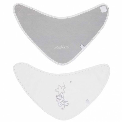 Lot de 2 bavoirs bandana poudre d'étoiles