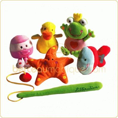 Aquarium set de bain par Lilliputiens