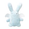 Ange lapin musical bleu ciel (24 cm)