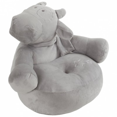 Pouf sofa lola vache gris poudre d'étoiles (50 cm)