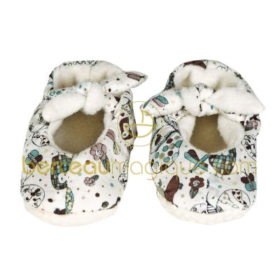 Chaussons Liberty B�b�tes (0-1 an) par Trousselier
