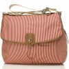 Sac � langer maman Satchel ray� rouge  par Babymel