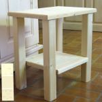 Chevet Dominique finition laqu� : us� / patin� / antique (12 teintes) - Mathy by bols