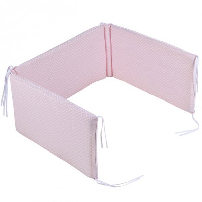 Tour de lit sweet pink (pour lits 60 x 120 et 70 x 140 cm)