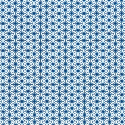 Frise adhésive bleu d'étoiles en mer by sophie cordier (410 cm)
