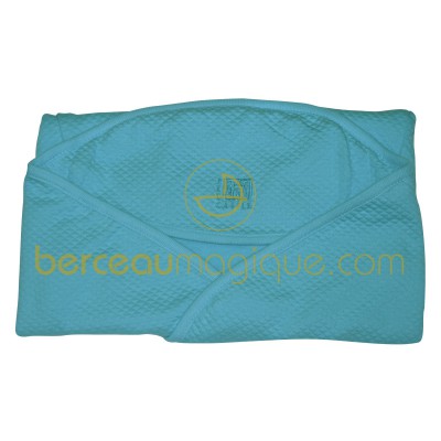 Babynomade fleur de coton turquoise (taille 1 :  66 x 85 cm)   par  Red Castle