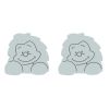 Poign�es pour commode ou armoire b�b� Merlin bleu (lot de 2)