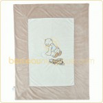 Couverture veloudoux Oscar et L�on (75 x 100 cm) - Noukie's