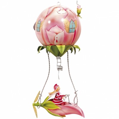 Mobile décoratif schlumpeter bouton rose