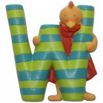Lettre en r�sine W - Moulin Roty
