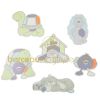 Personnages en bois Arthur & Merlin (6 pi�ces)