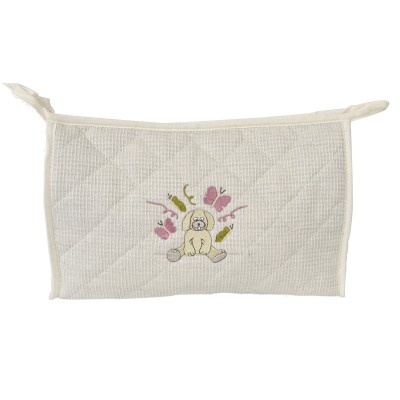 Trousse de toilette Toutou (18 x 28 cm) par La maison des abeilles