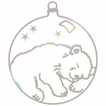 Stickers mural Dodo-boule Ours - Mimi'lou