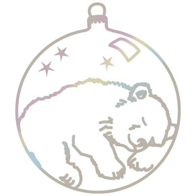 Stickers mural Dodo-boule Ours par Mimi'lou