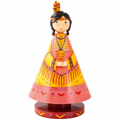 Lampe luciole princesse mohican