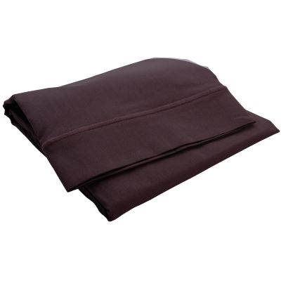 Taie d'oreiller chocolat Doux Nid (40cm x 60cm)  par Doux Nid