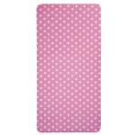 Matelas de voyage pois rose (60 x 120 cm) - Candide