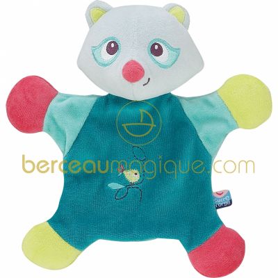 Doudou plat personnalisable Un monde de couleurs par Sucre d'orge