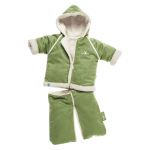 Combinaison chanceli�re 2 en 1 verte - WALLABOO