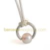 Pendentif Moana Perle blanche du japon (Argent)