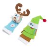 Chaussettes d'�veil renne et sapin (0-1 an)