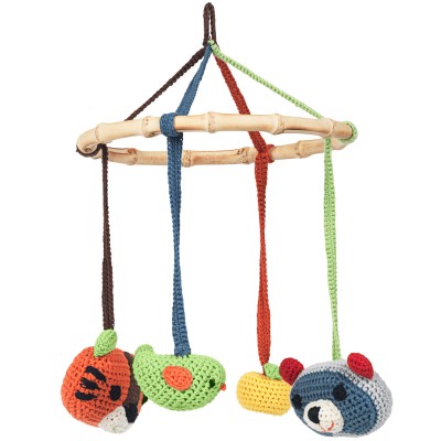Mobile tammy en crochet de coton bio