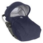 Ensemble Capote + Tablier + Prot�ge-soleil marine / gris perle - Red Castle