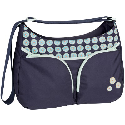 Sac à langer bandoulière basic navy daisy