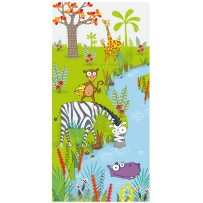 Tableau au bord de l'eau (38 x 78 cm)