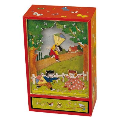 Dancing musical magn�tique Chat par Trousselier