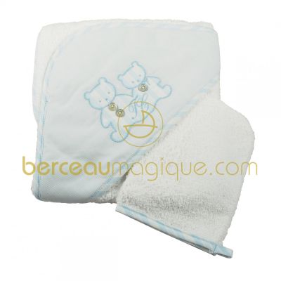 Cape de bain ciel Garda   par  Tartine et Chocolat