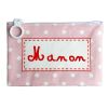 Porte-monnaie rose personnalisable