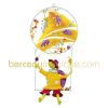 Mobile balanciel  tortue jaune