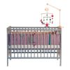 Lit b�b� � barreaux Ardoise (60 x 120 cm)