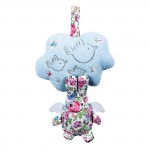 Hochet Nuage musical Ange lapin Liberty (20 cm) - Trousselier