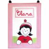 Plaque de porte rose personnalisable