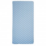 Matelas de voyage pois bleu (60 x 120 cm) - Candide