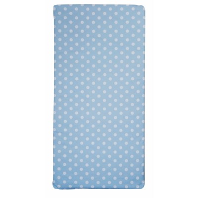 Matelas de voyage pois bleu (60 x 120 cm) par Candide