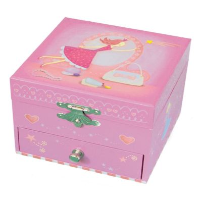 Coffret cube Fille robe par Trousselier
