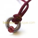 Pendentif Newborn pierre fine (Argent) - Mikado