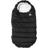 Nid d'ange doudoune T'igloo noir et blanc (0-6 mois)