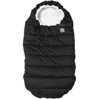 Nid d'ange doudoune T'igloo noir et blanc (0-6 mois) par Red Castle