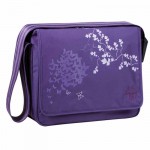 Sac � langer mallette Casual Butterfly purple - L�ssig